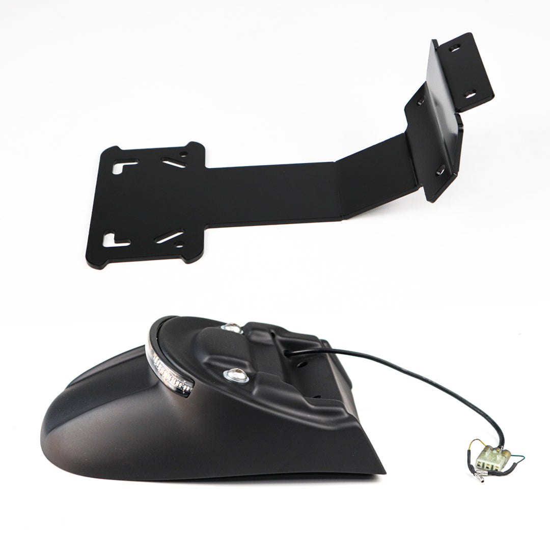 REAR FENDER BLACK + TAIL LIGHT LED FIT FOR HONDA MONKEY125 Z125 2018-2025