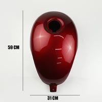 COVER FUEL OIL TANK RED V.4 FIT FOR HONDA SCL CL 300 500 2023-2025