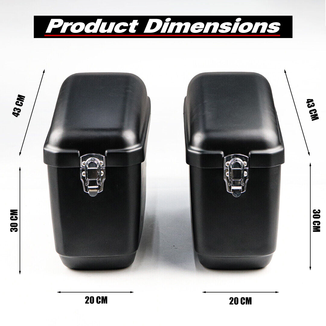 REAR RACK BOX BAG LUGGAGE CARRY LH+RH WITH FOR HONDA REBEL 1100 DCT 2021-2025