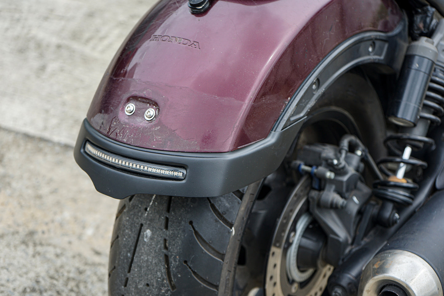 BLACK REAR TIDY FENDER ELIMINATOR LED FIT FOR HONDA REBEL CMX 1100 2021-2025