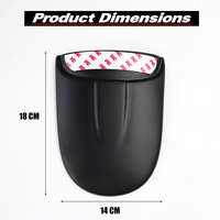 Splash Guard For Front Fender ABS Matte Black Honda rebel cmx 300-500 2017-2025