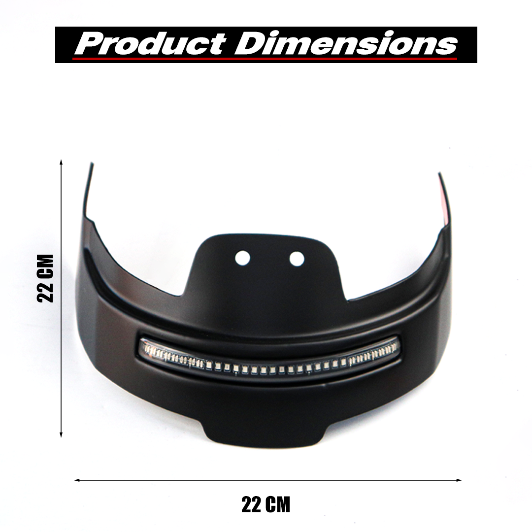 BLACK REAR TIDY FENDER ELIMINATOR LED FIT FOR HONDA REBEL CMX 300 500 2017-2025