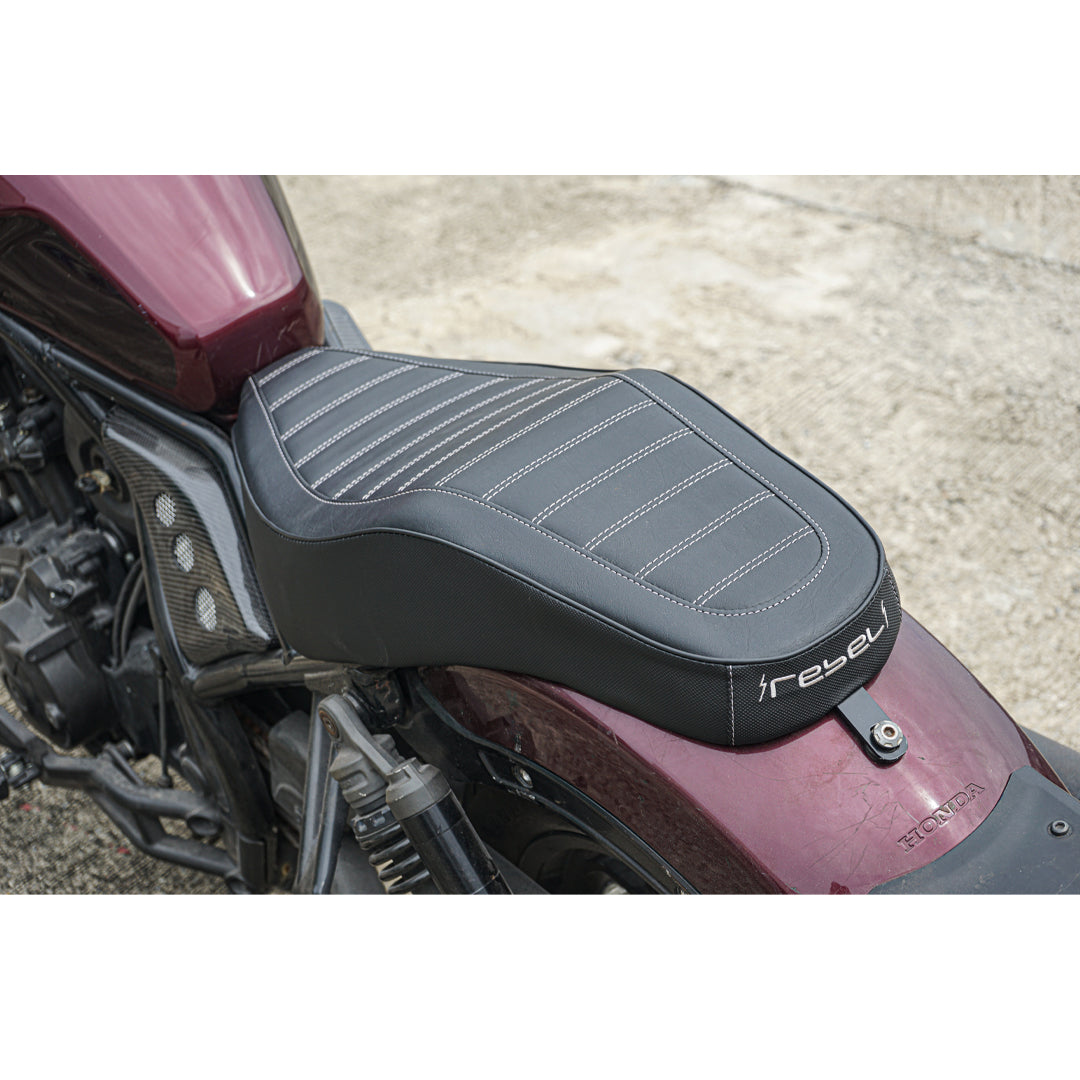 SEAT DOUBLE SADDLE DUAL DRIVER SEATS PAD CUSHION FOR HONDA REBEL CMX 1100 2021-2025