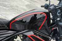 COVER FUEL OIL TANK GLOSS BLACK V.5 FOR HONDA REBEL CMX 300&500 2017-2025
