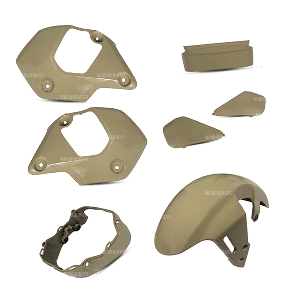 BROWN PANELS 7PC BODY PASTEL PANELS FRAME BODY FOR HONDA NEW MSX GROM 125 2022-2024