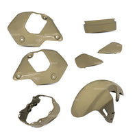 BROWN PANELS 7PC BODY PASTEL PANELS FRAME BODY FOR HONDA NEW MSX GROM 125 2022-2024