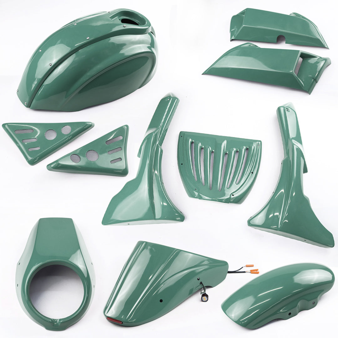 FULL SET OF 7 PIECES SAGE GREEN FIT FOR HONDA REBEL CMX 1100 2020-2025