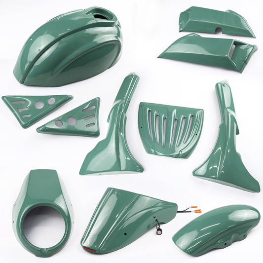 FULL SET OF 7 PIECES SAGE GREEN FIT FOR HONDA REBEL CMX 1100 2020-2025