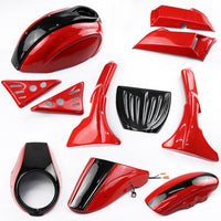 FULL SET OF 7 PIECES RED + BLACK FIT FOR HONDA REBEL CMX 1100 2020-2025