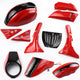 FULL SET OF 7 PIECES RED + BLACK FIT FOR HONDA REBEL CMX 1100 2020-2025