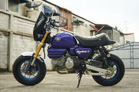 REAR FENDER BLACK + TAIL LIGHT LED FIT FOR HONDA MONKEY125 Z125 2018-2025