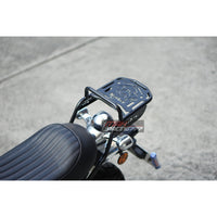 MATTE BLACK REAR CASE RACK LUGGAGE FIT FOR HONDA Z125 MONKEY125 2018-2025