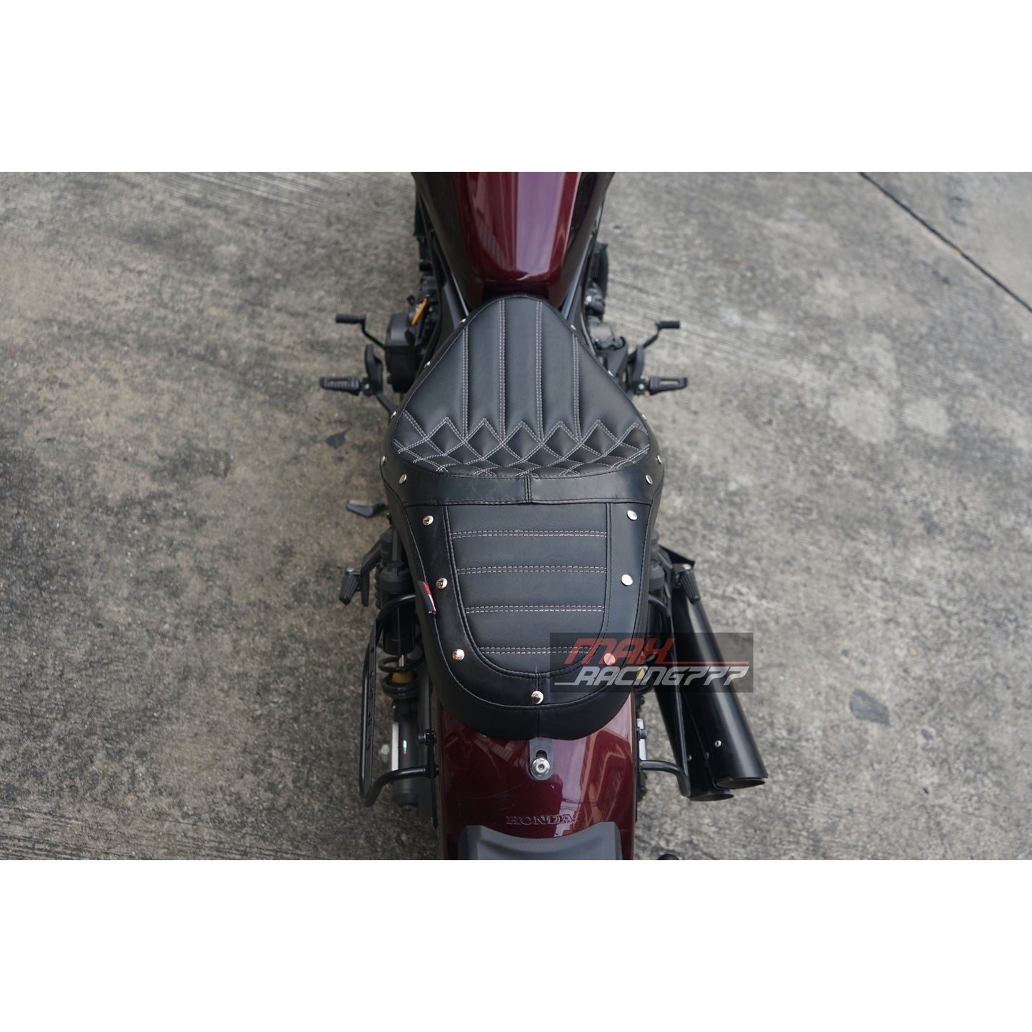 SEAT DOUBLE SADDLE DUAL DRIVER SEATS PAD CUSHION V.1 FOR HONDA REBEL CMX 1100 2021-2025