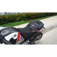 REPLACEMENT DUAL CARBON SEAT STITCH BLACK FIT FOR HONDA GROM125 2021-2025