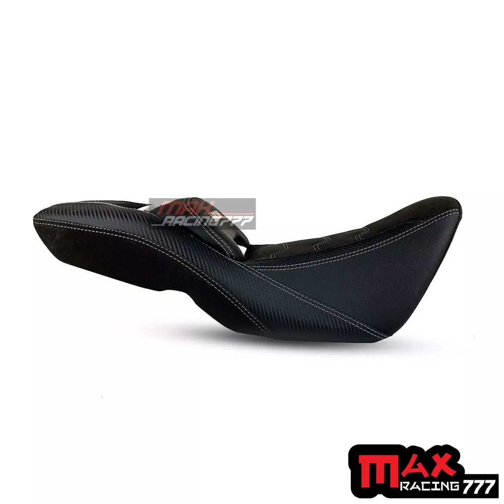 REPLACEMENT DUAL CARBON SEAT STITCH BLACK FIT FOR HONDA GROM125 2021-2025