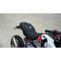 REPLACEMENT DUAL CARBON SEAT STITCH BLACK FIT FOR HONDA GROM125 2021-2025