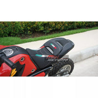 REPLACEMENT DUAL CARBON SEAT STITCH BLACK FIT FOR HONDA GROM125 2021-2025