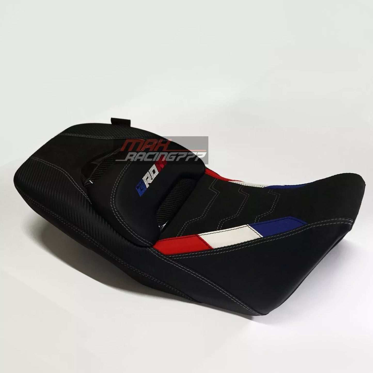 REPLACEMENT DUAL CARBON SEAT STITCH BLACK FIT FOR HONDA GROM125 2021-2025