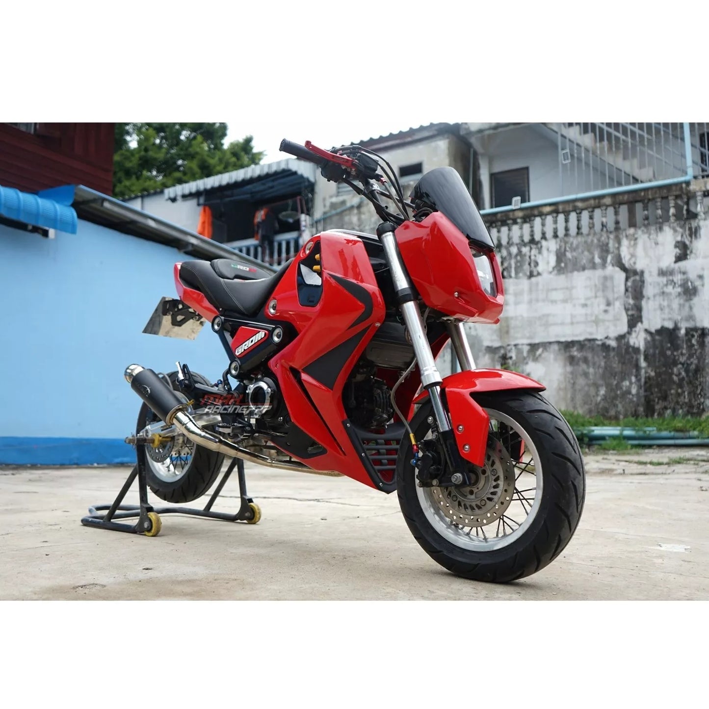 Fairing Belly Pan Set Side Frame Body V.2 For Honda New Grom 2021-2024